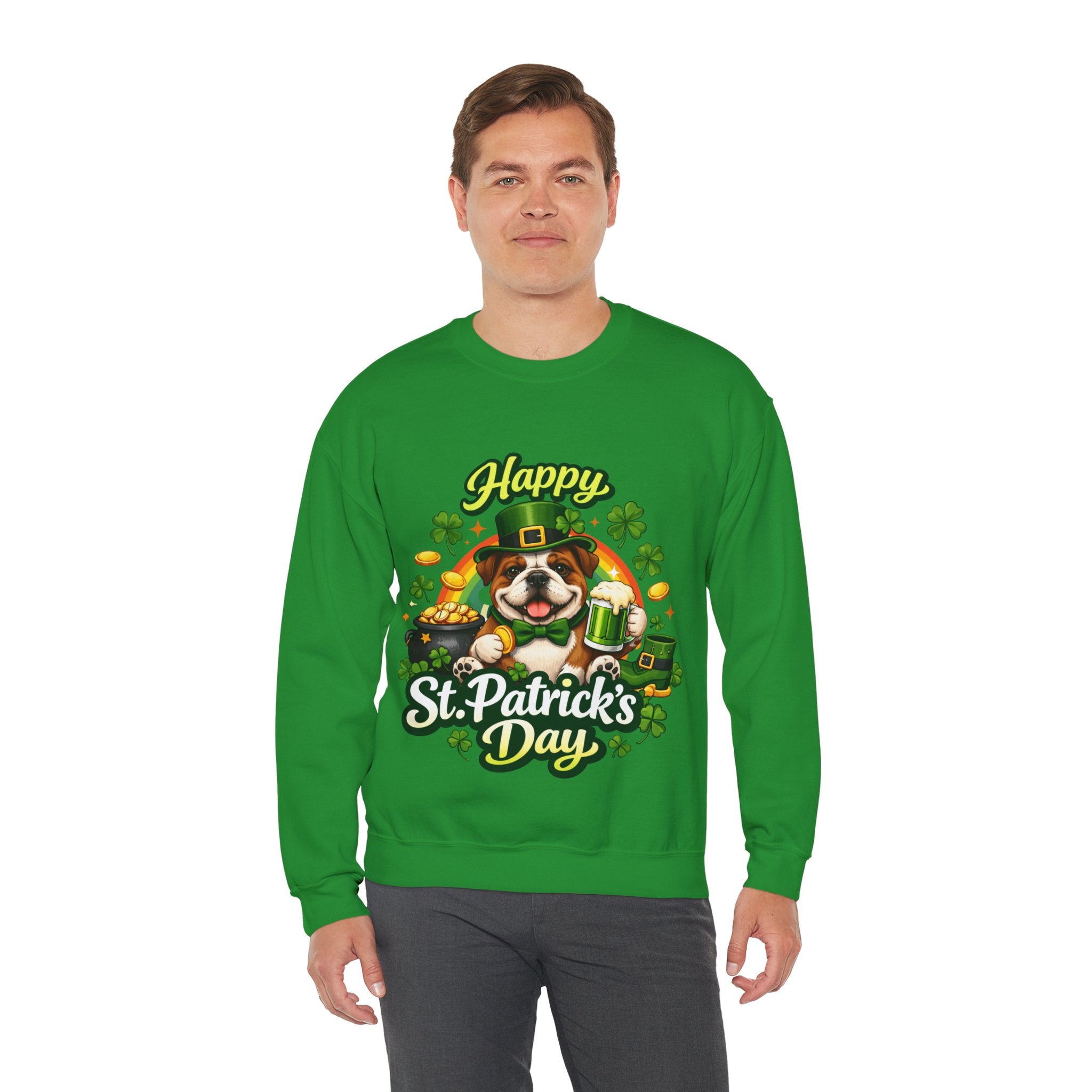 Bulldog - Graphic Crewneck Sweatshirt