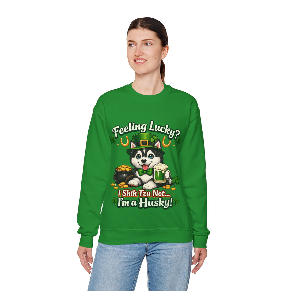 Siberian Husky - Graphic Crewneck Sweatshirt