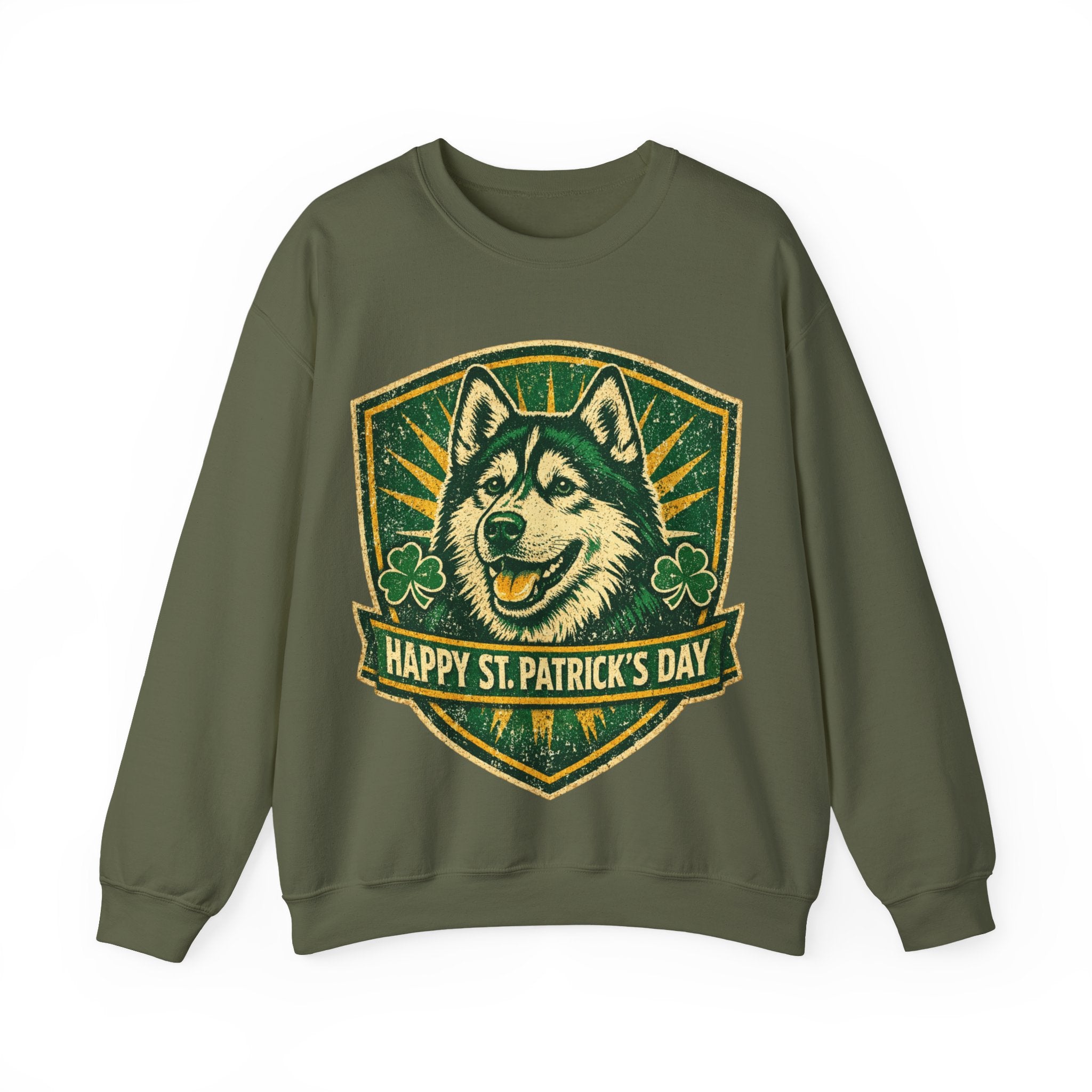 Siberian Husky - Graphic Crewneck Sweatshirt