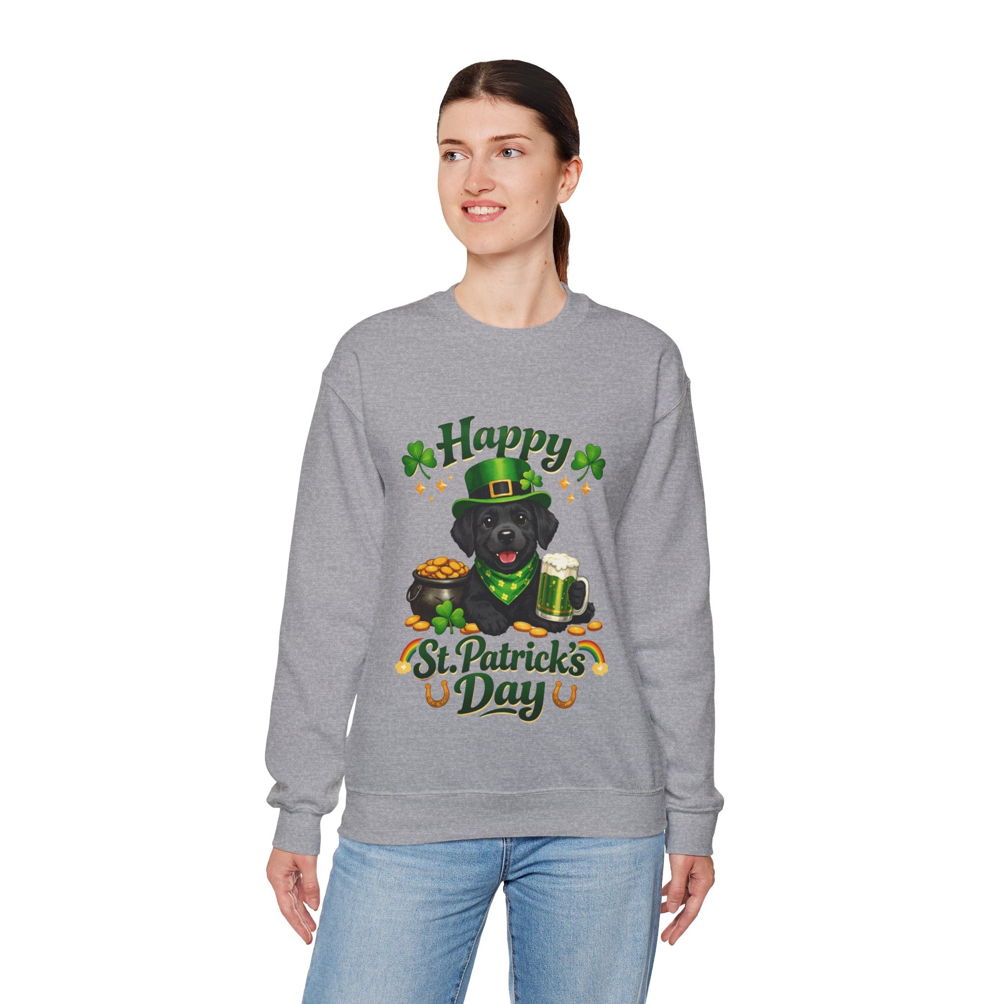 Black Labrador - Graphic Crewneck Sweatshirt