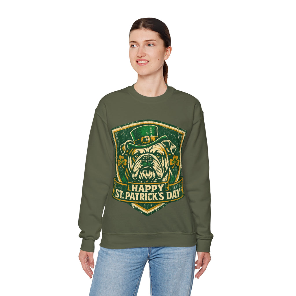 Bulldog - Graphic Crewneck Sweatshirt