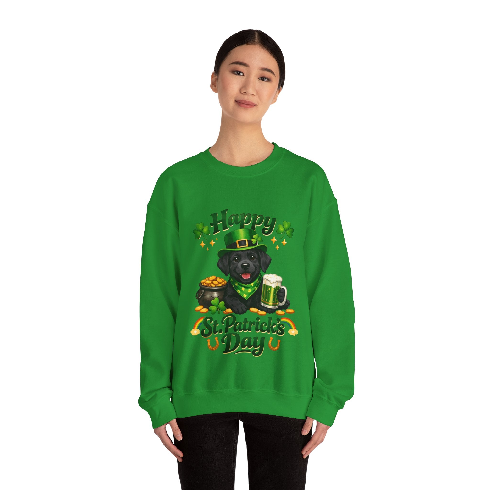 Black Labrador - Graphic Crewneck Sweatshirt