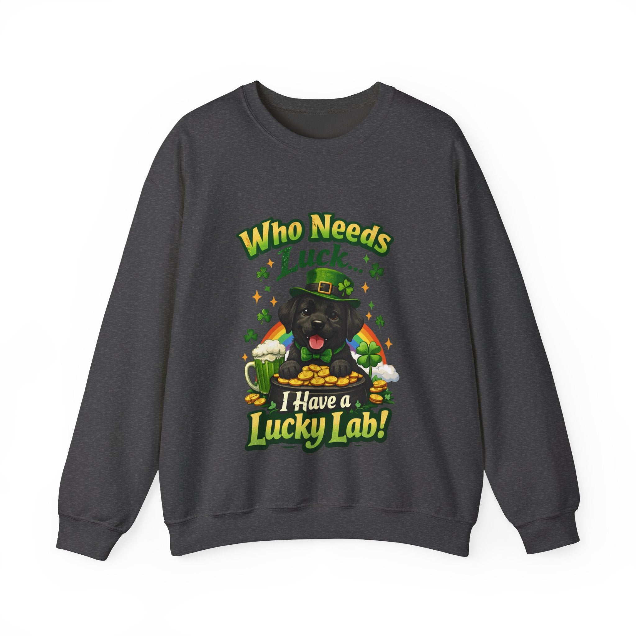 Black Labrador - Graphic Crewneck Sweatshirt