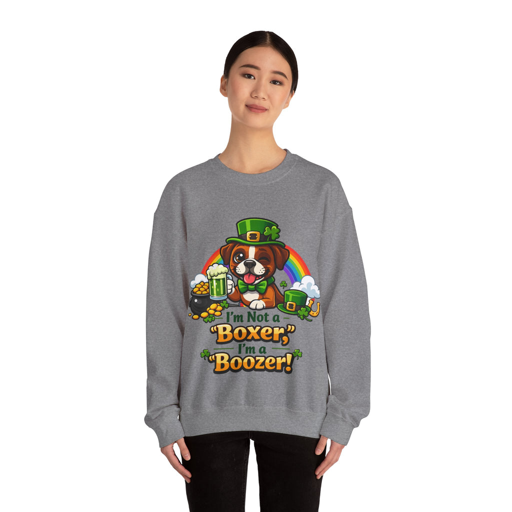 Boxer - Graphic Crewneck Sweatshirt