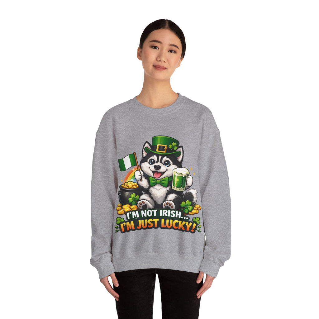 Siberian Husky - Graphic Crewneck Sweatshirt