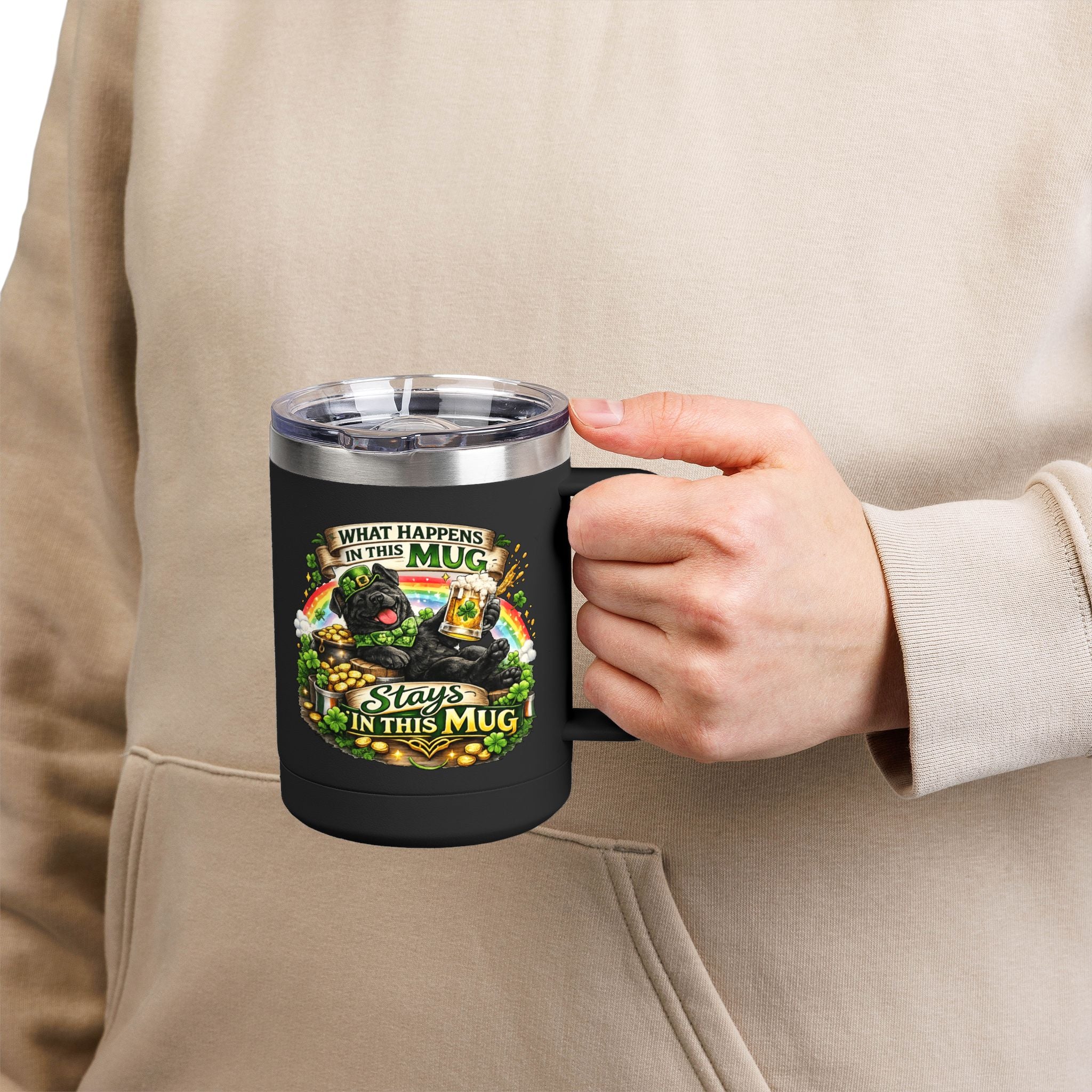 Black Labrador - 15oz Tumbler