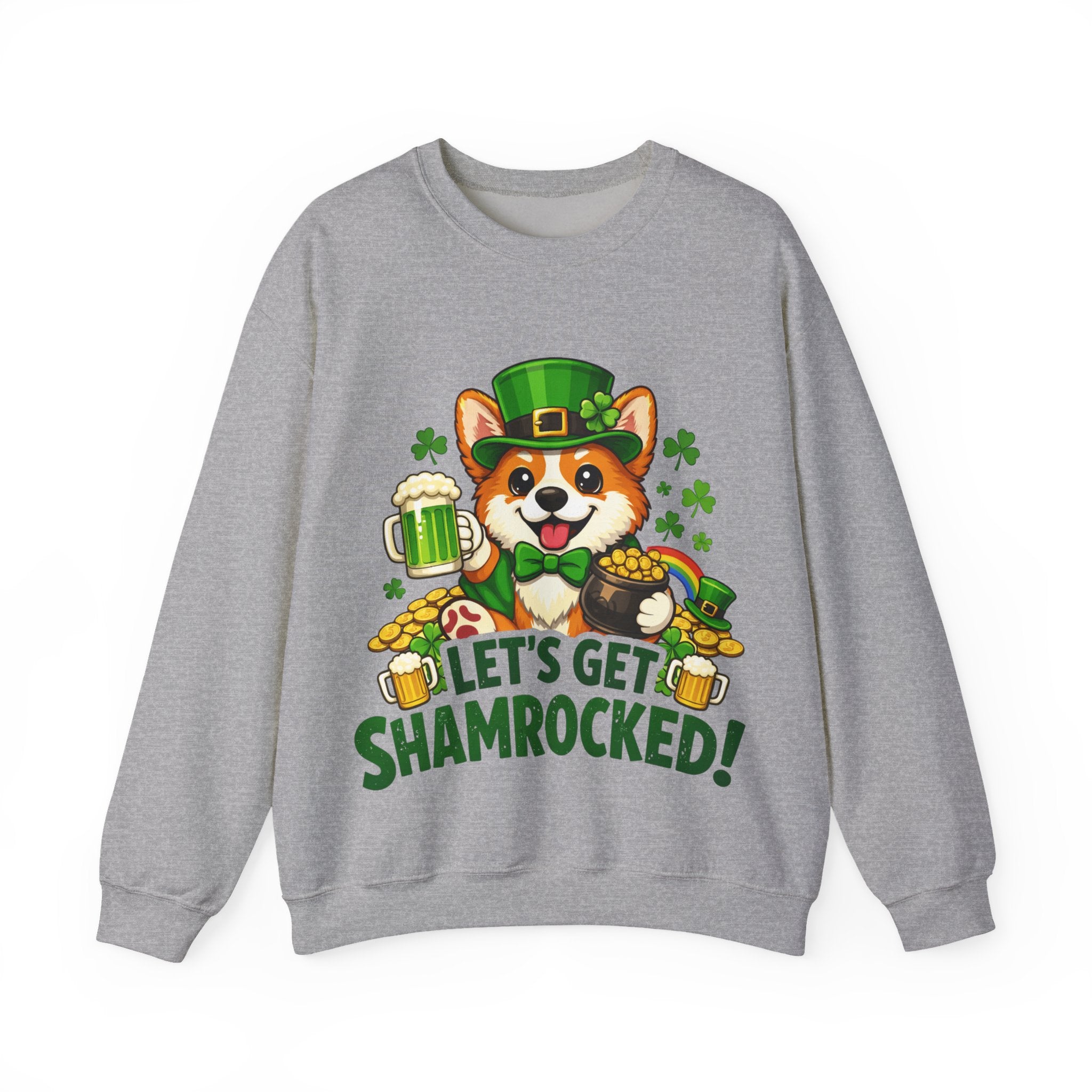 Corgi - Graphic Crewneck Sweatshirt