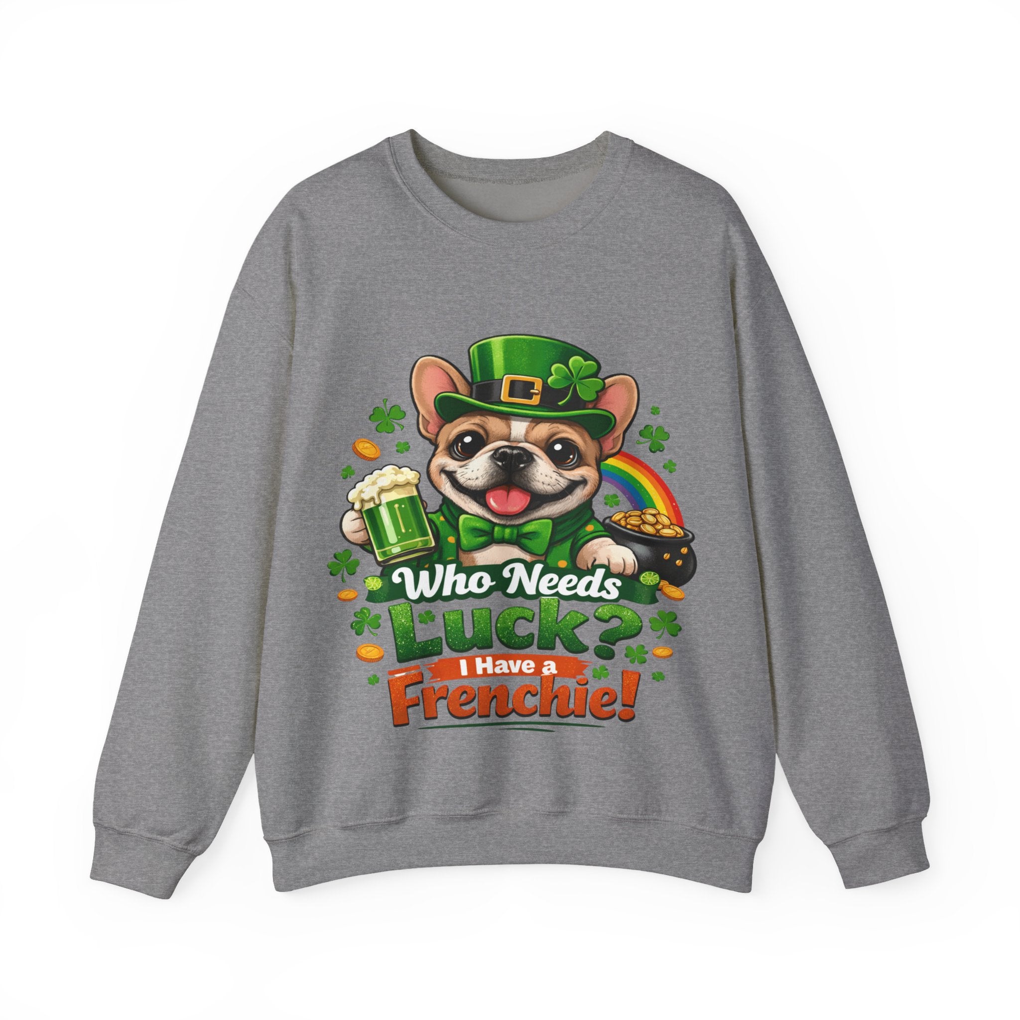 Frenchie - Graphic Crewneck Sweatshirt