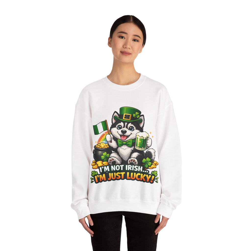 Siberian Husky - Graphic Crewneck Sweatshirt