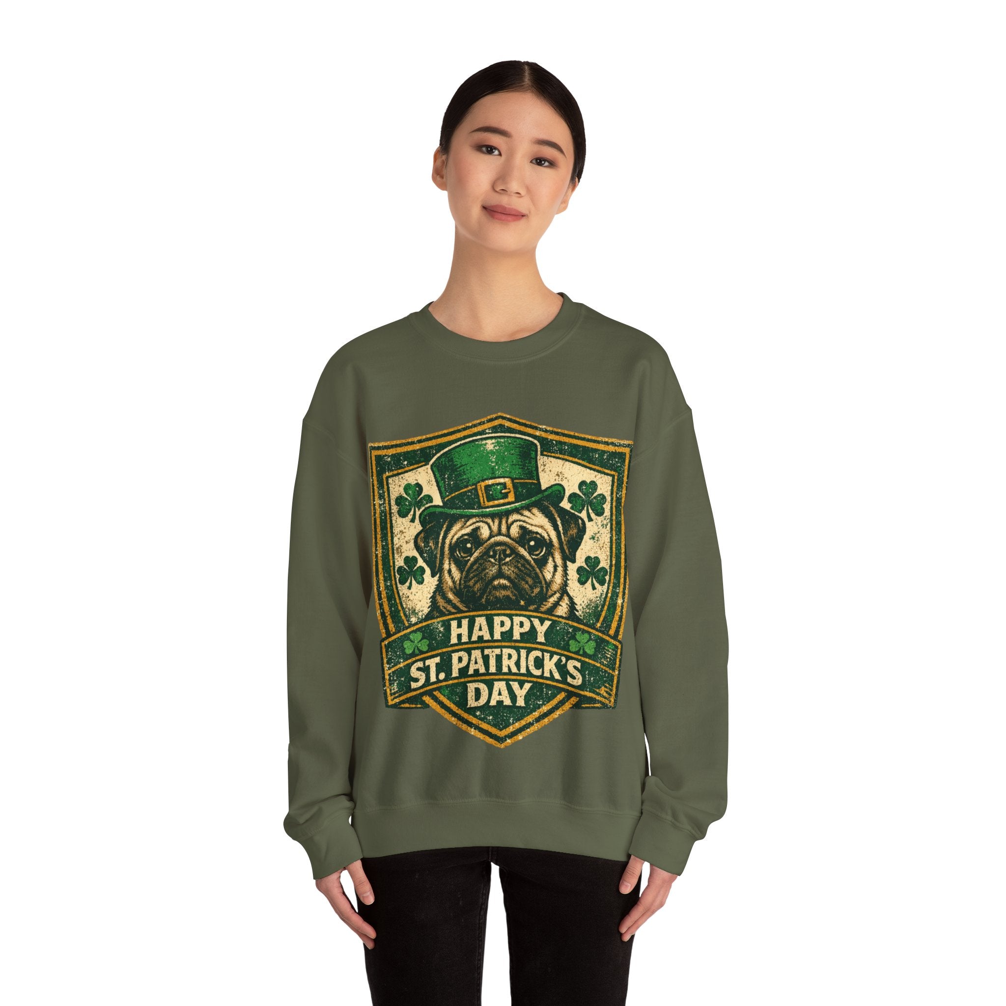 Pug - Graphic Crewneck Sweatshirt