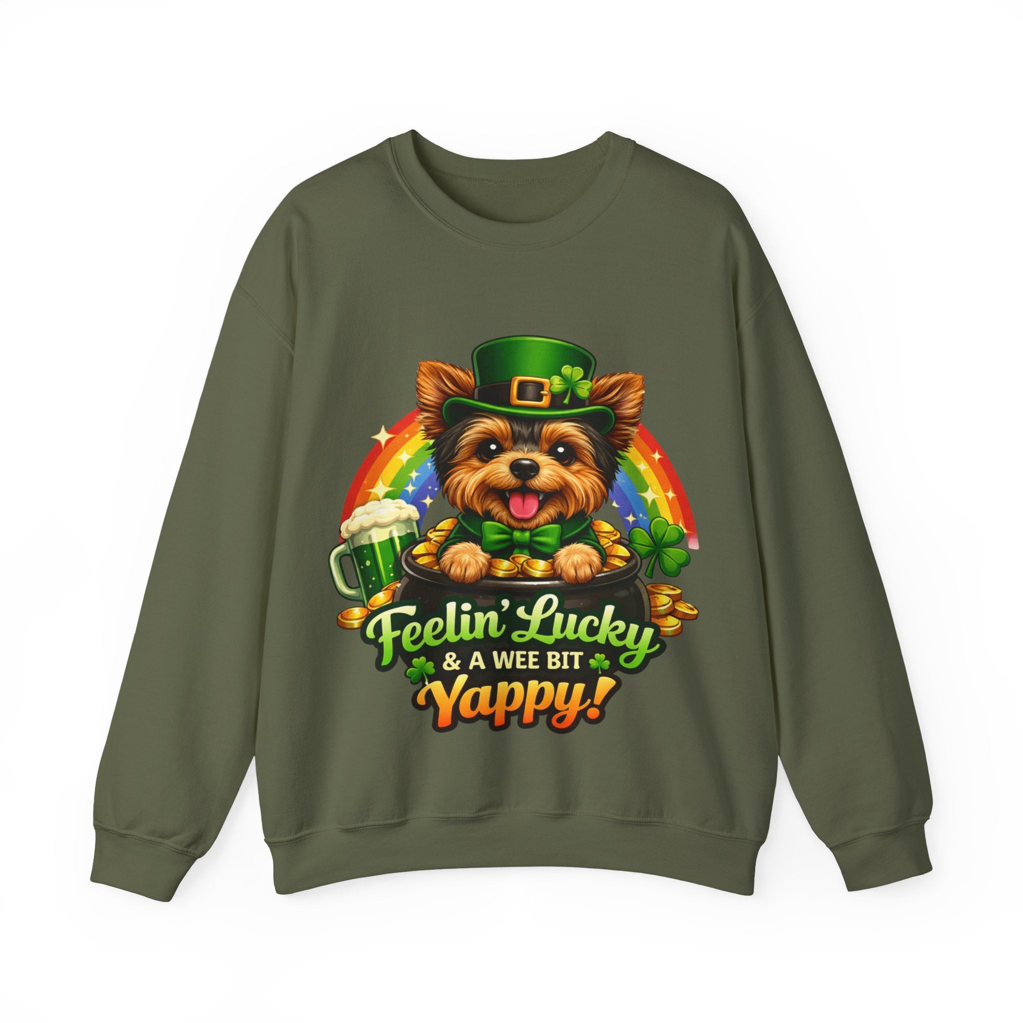 Yorkie - Graphic Crewneck Sweatshirt