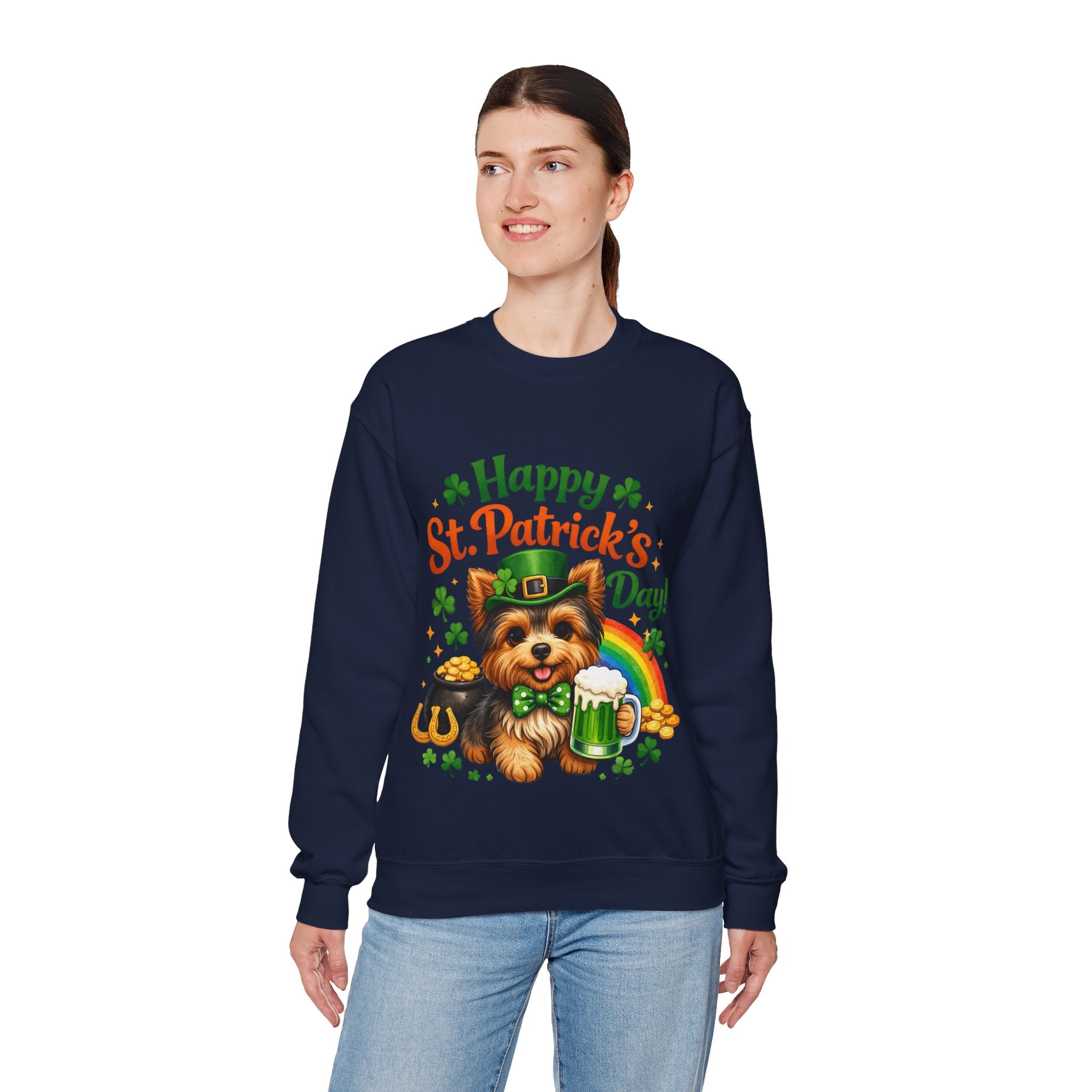 Yorkie - Graphic Crewneck Sweatshirt