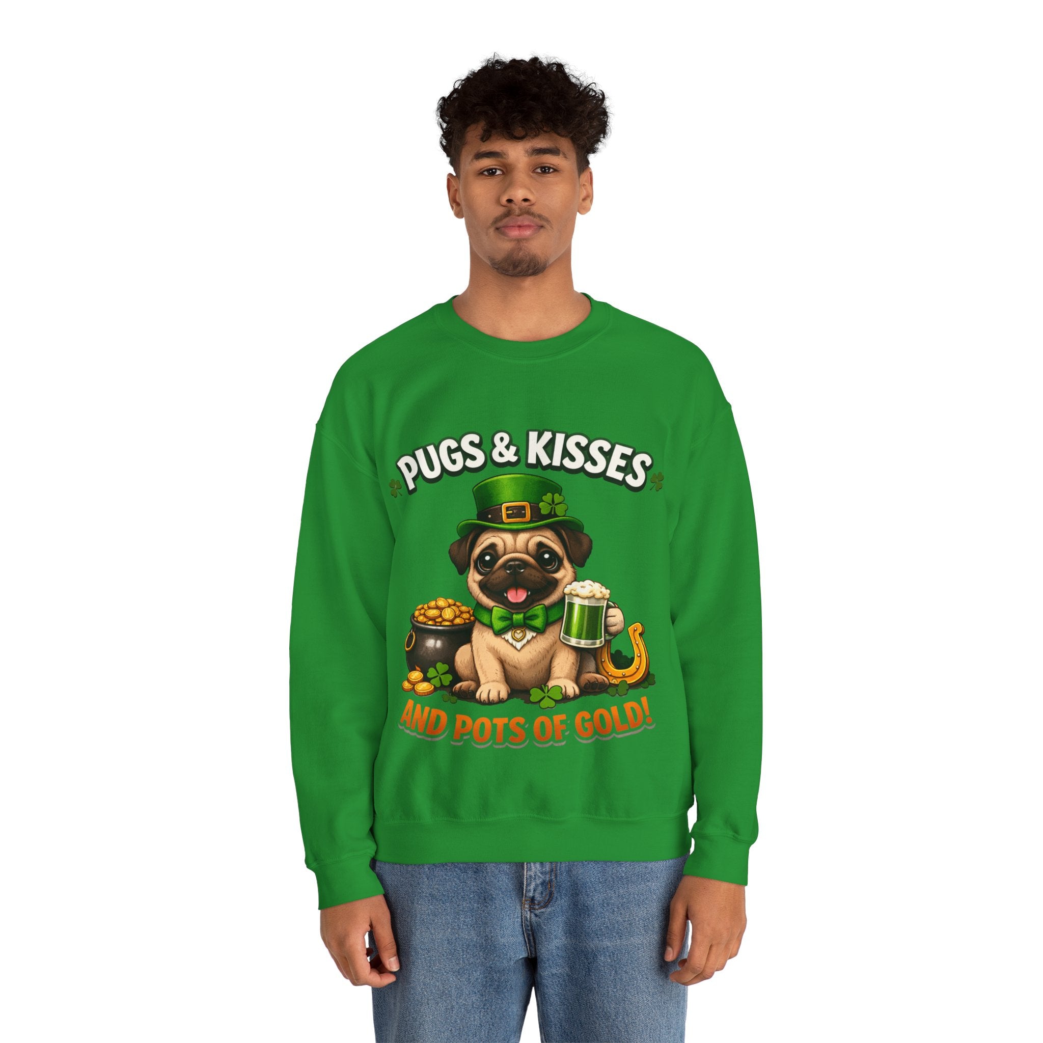 Pug - Graphic Crewneck Sweatshirt