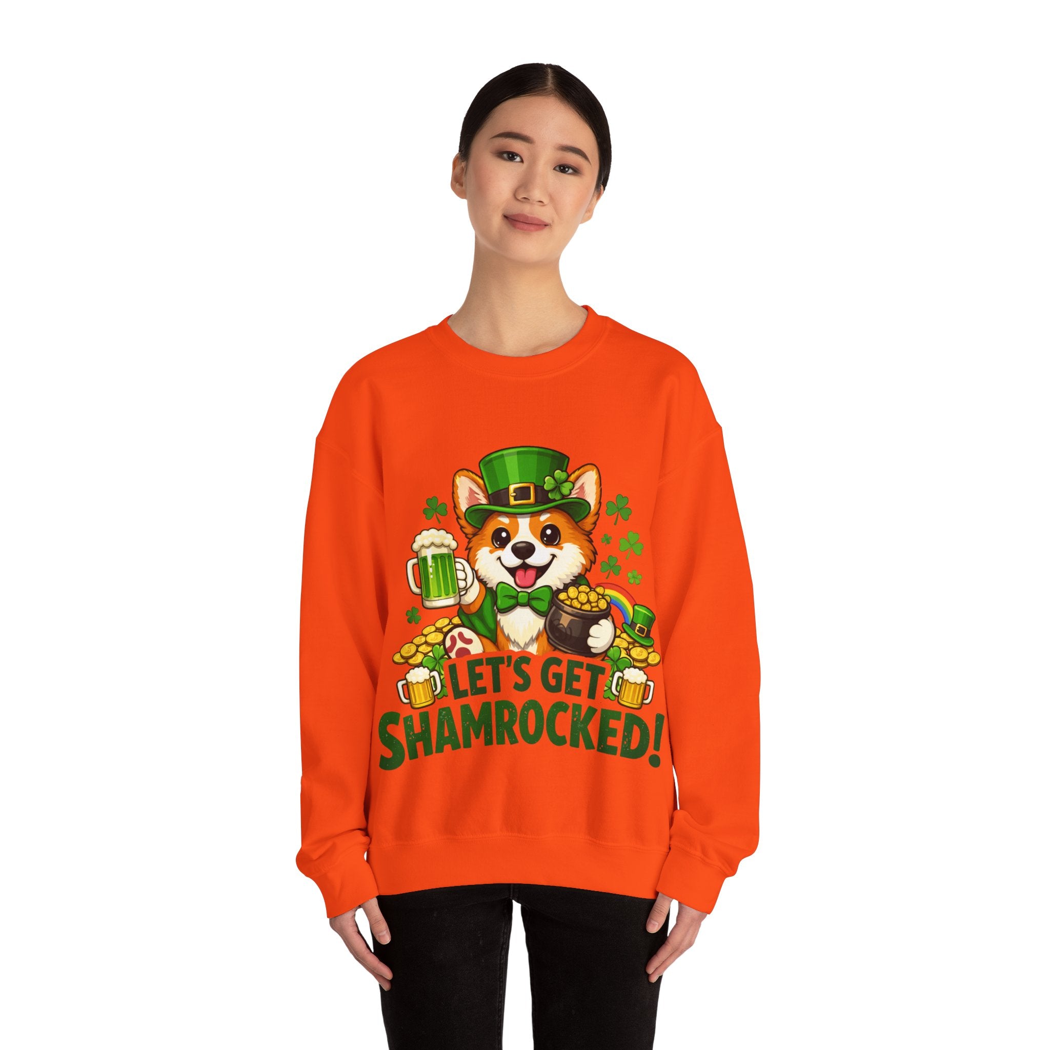 Corgi - Graphic Crewneck Sweatshirt